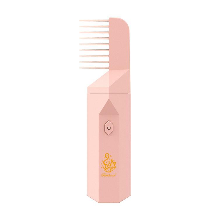 Electric Hair Brush Incense Burner For Bakhoor - Blush & Bloom