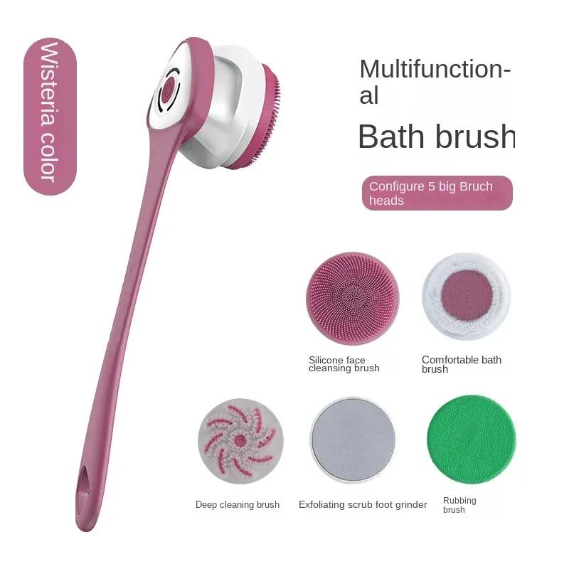 Multifunctional Long Handle Back Rub Bath - Blush & Bloom