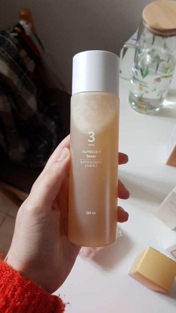 Numbuzin No.3 Super Glowing Essence Toner 200ml - Blush & Bloom