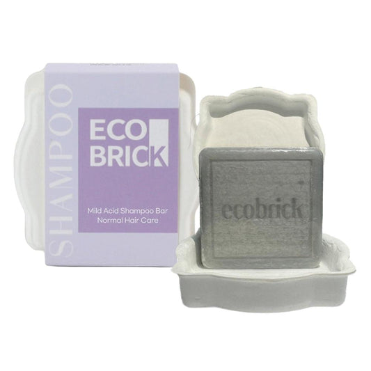 ECOBRICK Mild Acidic Shampoo Bar - Normal Hair Care - Blush & Bloom