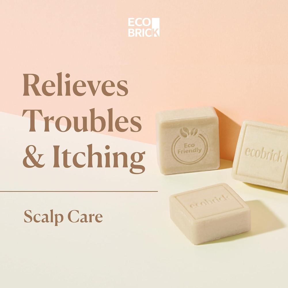 ECOBRICK Mild Acidic Shampoo Bar - Scalp Care - Blush & Bloom