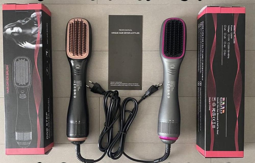 Electric Hair Dryer Brush - Blush & Bloom