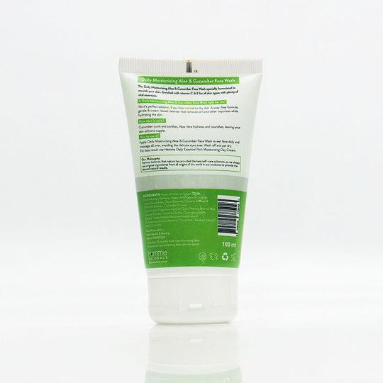 Daily Moisturizing Aloe & Cucumber Face Wash - Blush & Bloom