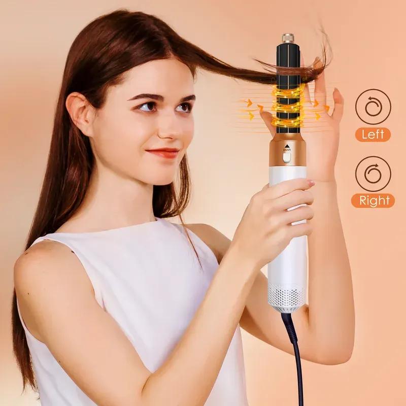 Hot Air Brush 5 in 1 Hair Dryer Brush - Blush & Bloom