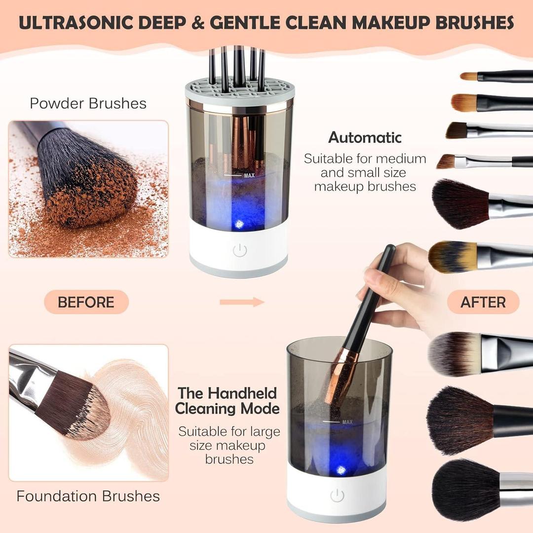 Electric Makeup Brushes Cleaner - Blush & Bloom