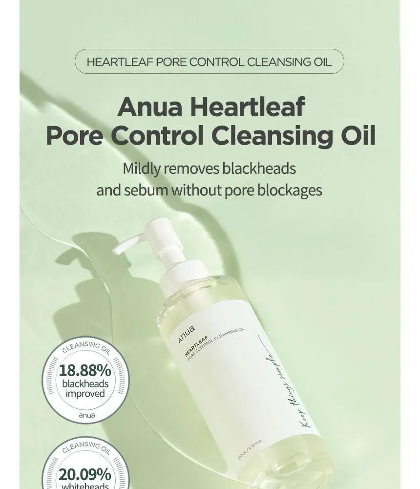 Anua Heartleaf Pore Control Cleansing Oil 200ml - Blush & Bloom