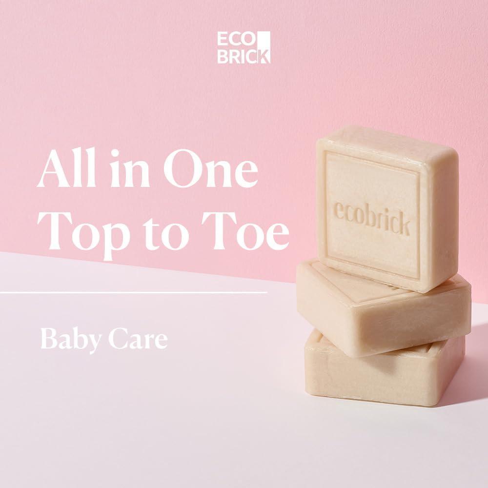 ECOBRICK Mild Acidic Solid Bar - Baby All in One Care - Blush & Bloom