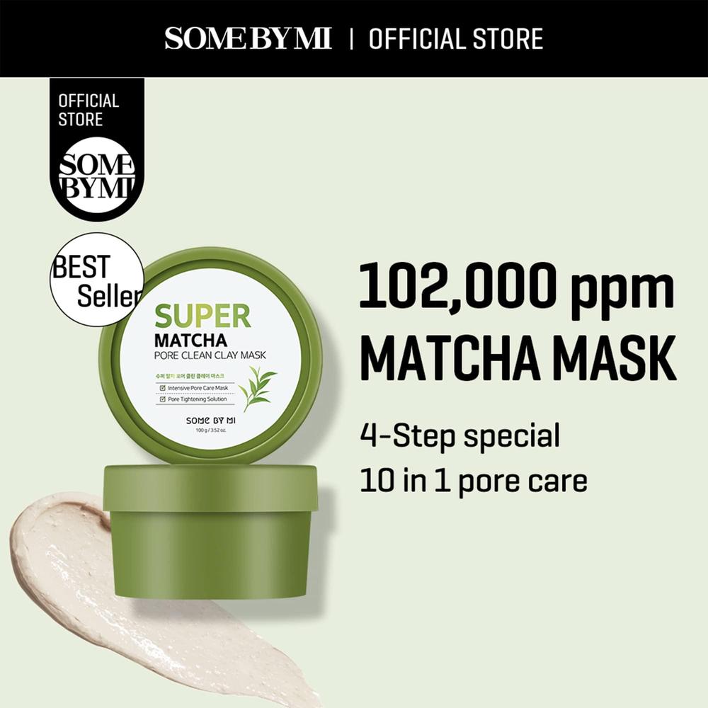 Super Matcha Pore Clean Clay Mask 100g - Blush & Bloom