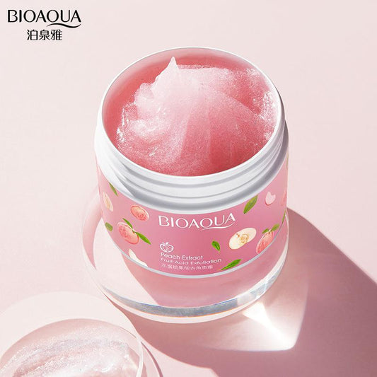 BIOAQUA Peach Extract Fruit Acid Exfoliating Face Gel 140g - Blush & Bloom