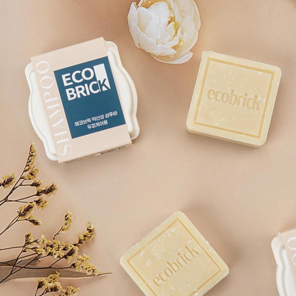 ECOBRICK Mild Acidic Shampoo Bar - Scalp Care - Blush & Bloom