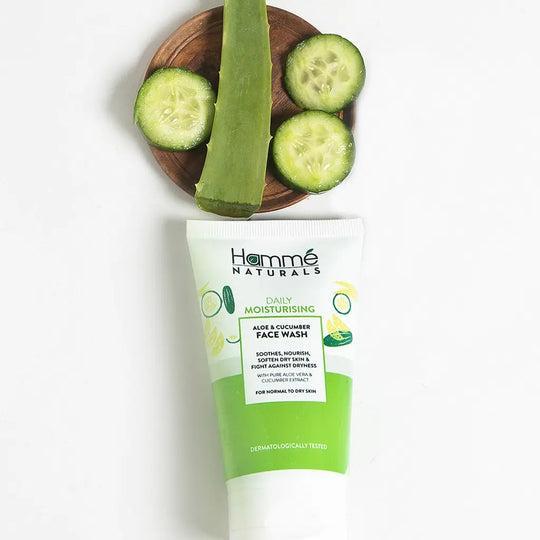 Daily Moisturizing Aloe & Cucumber Face Wash - Blush & Bloom