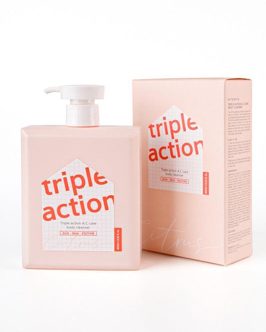 pong dang Triple Action A.C. Care Body Cleanser - Blush & Bloom