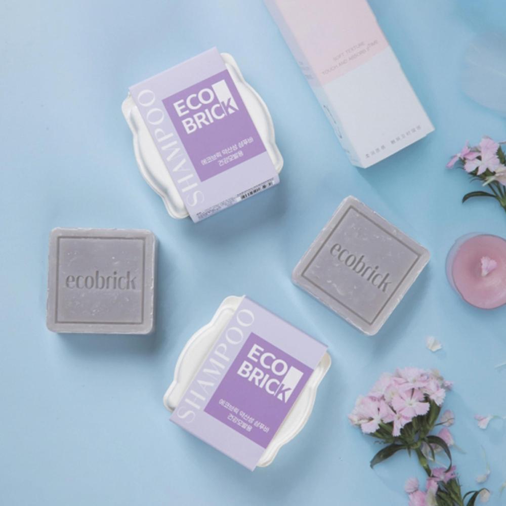 ECOBRICK Mild Acidic Shampoo Bar - Normal Hair Care - Blush & Bloom