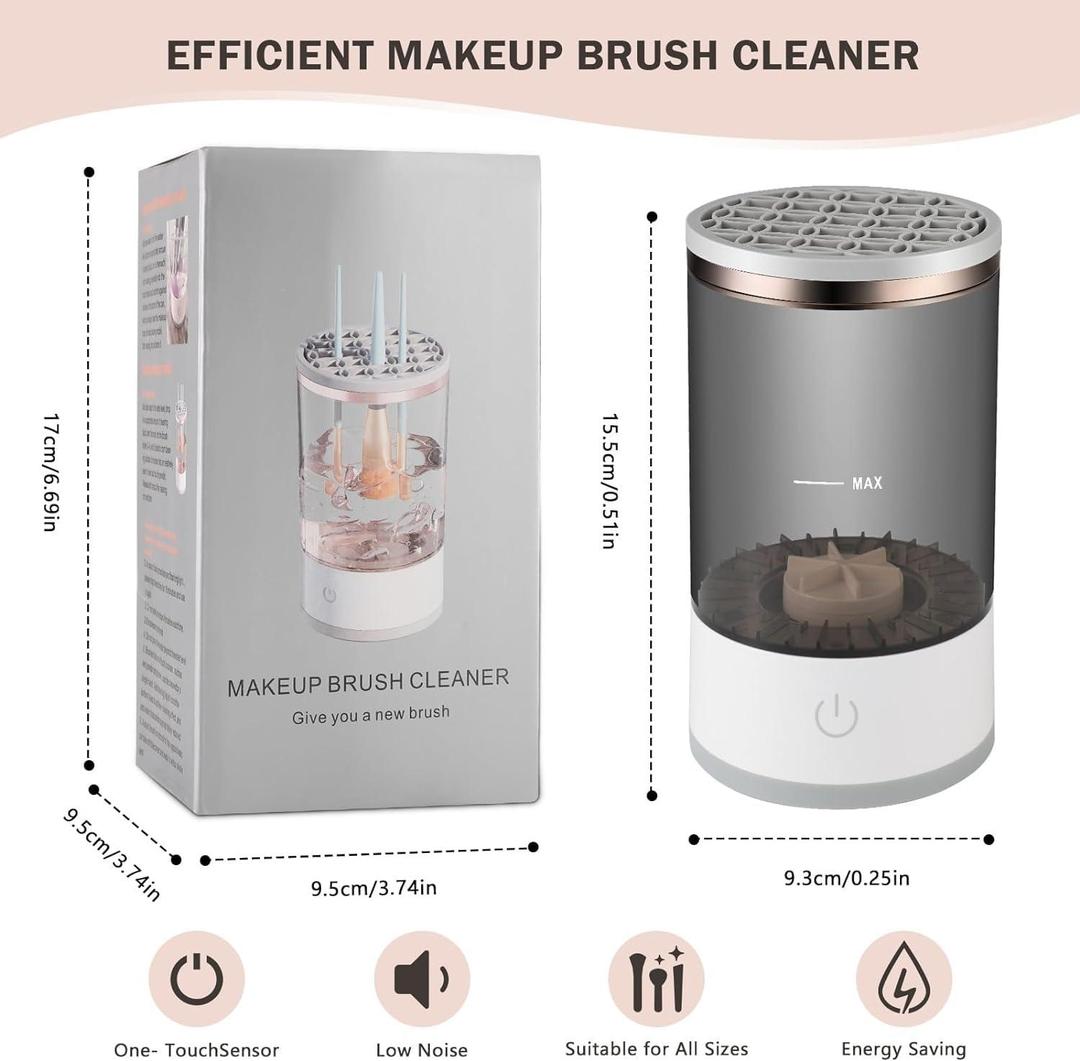 Electric Makeup Brushes Cleaner - Blush & Bloom